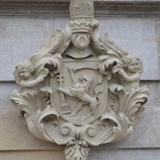 Trojičný stĺp, Trojička, kartuša IV.