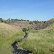 19th century zinc spelter works and 20th century fume works at Tindale and the Great Battery - part of Lord Carlisle's rail syst