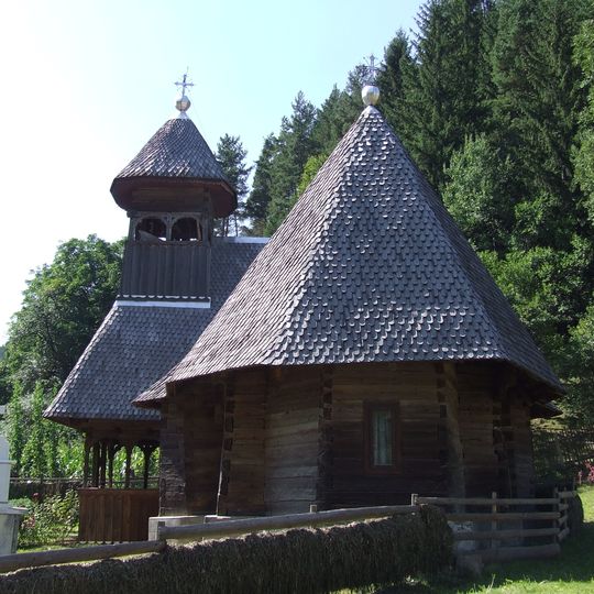 Wooden church in Farcașa, Neamț