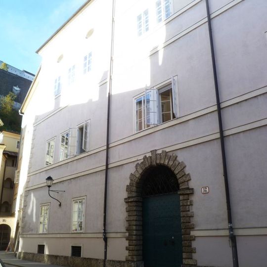 Ehem. Domdechantei und Trakl-Brunnen