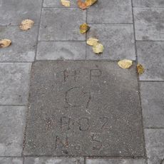 Platte für Grenzstein Nr. 5 Herrschaft Pinneberg