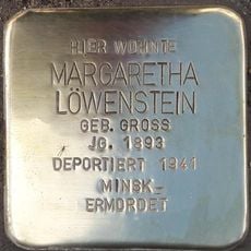 Stolperstein em memória de Margaretha Löwenstein