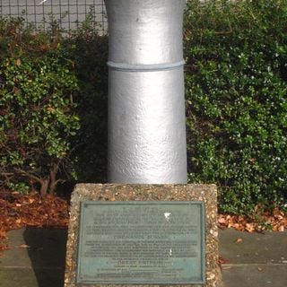 Monument at north-western end of General Roy's survey base