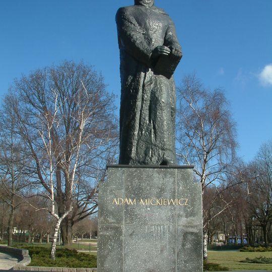 Adam Mickiewicz Monument in Poznań
