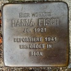 Stolperstein à la mémoire de Hanna Fisch