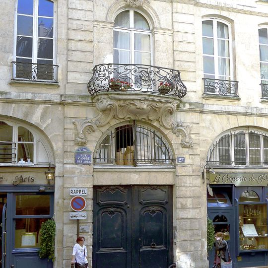 Maison, 27 rue Saint-André-des-Arts