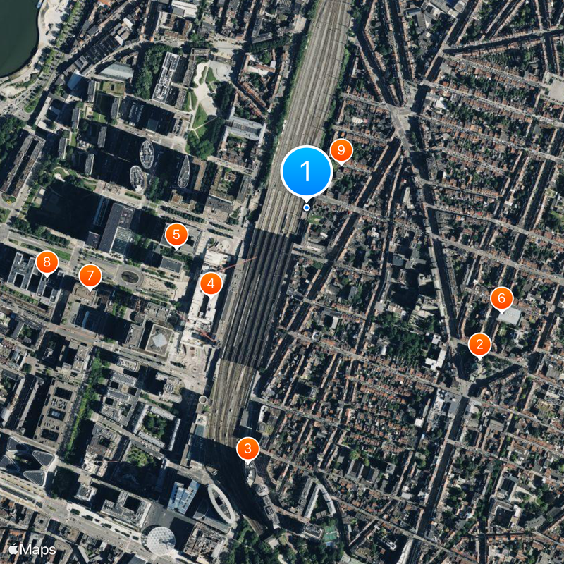 Rue d'Aerschot - Aarschotstraat Map