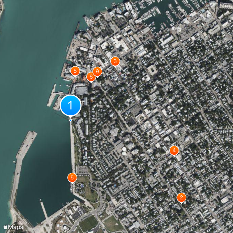 Harry S. Truman Little White House Map