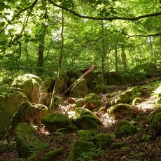 Granitfelsen-Felsenmeer Steingeröll