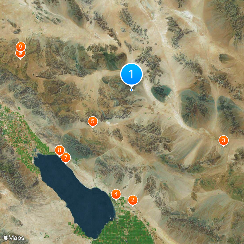 Eagle Mountain Karte