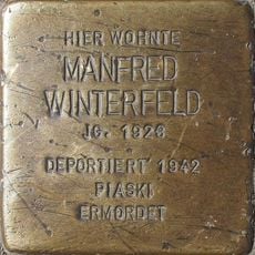 Stolperstein en memoria de Manfred Winterfeld