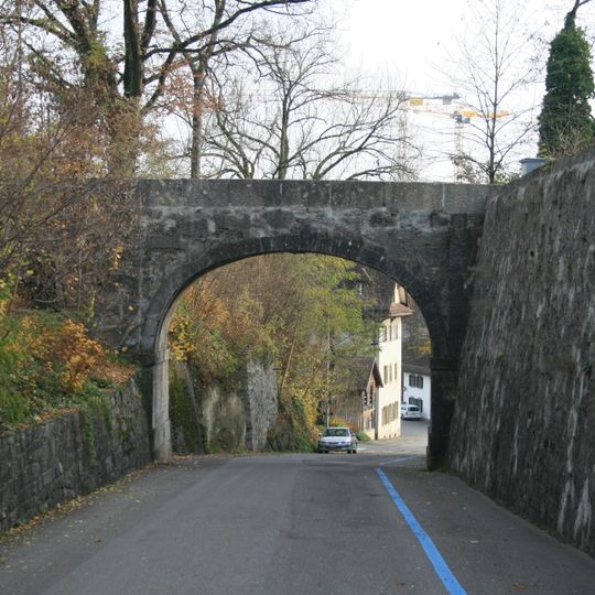 Fussgängersteg über Kanzlerrainstrasse