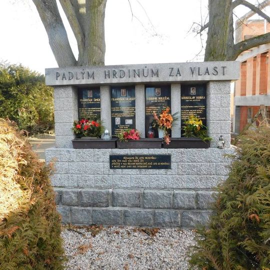 Pomník obětem 2. světové války v Želivci