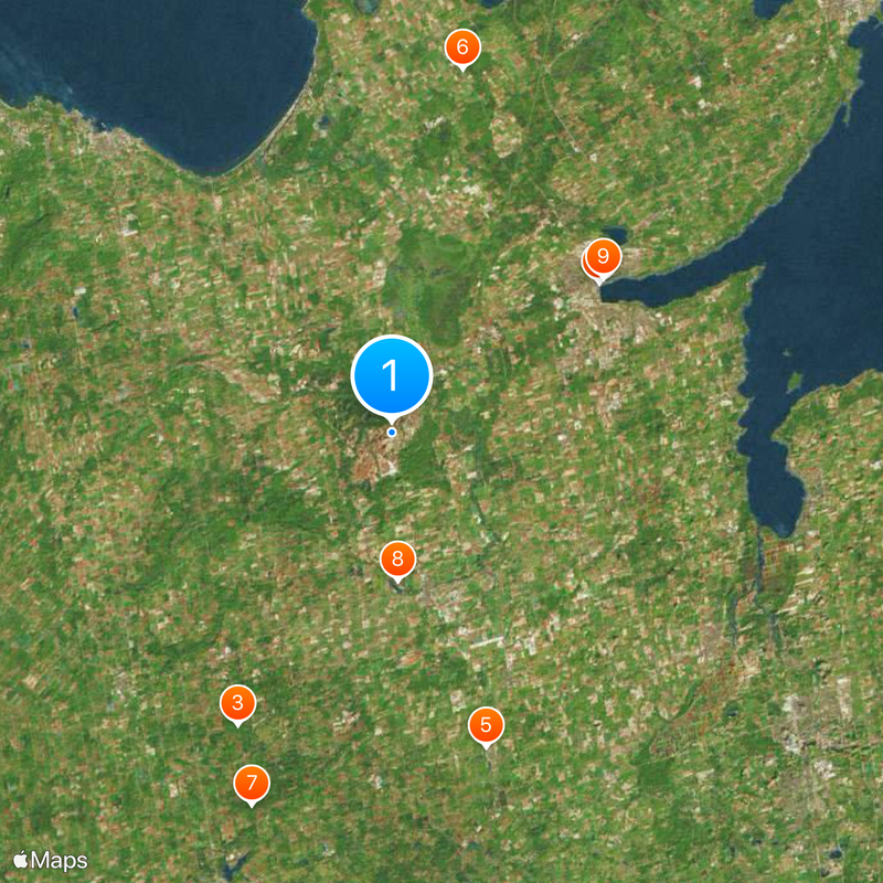 CFB Borden Map