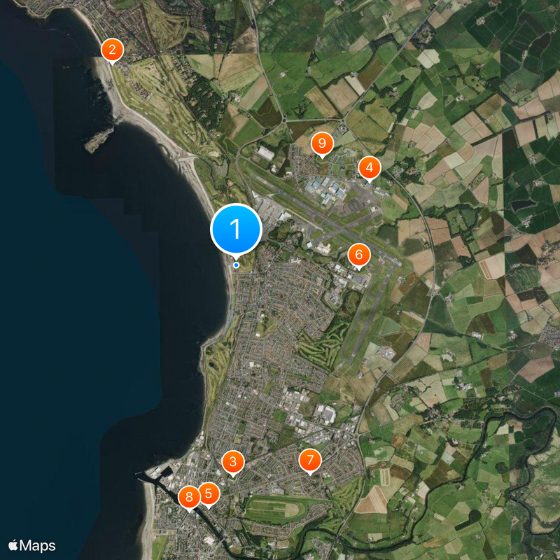 Prestwick Golf Club Carte