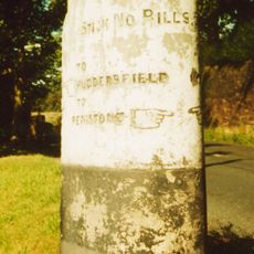 Guidestone, Penistone Road, jct with Ripley Lane; Kirkburton