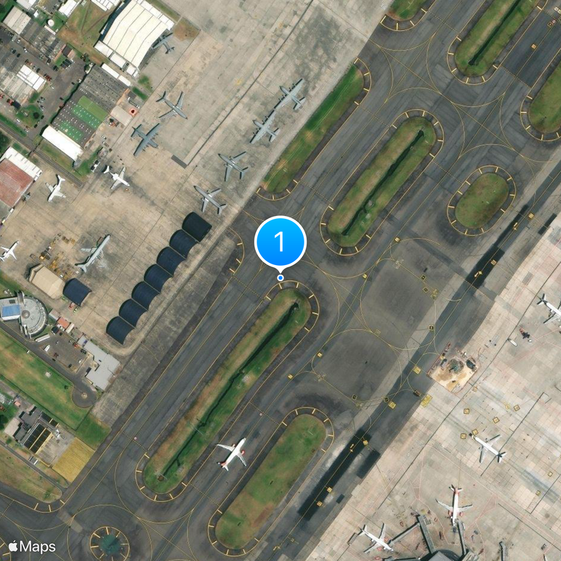 El Dorado International Airport Map