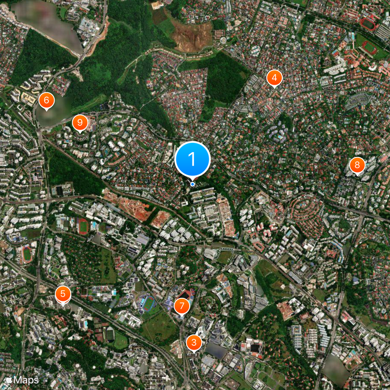 Eunoia Junior College Map