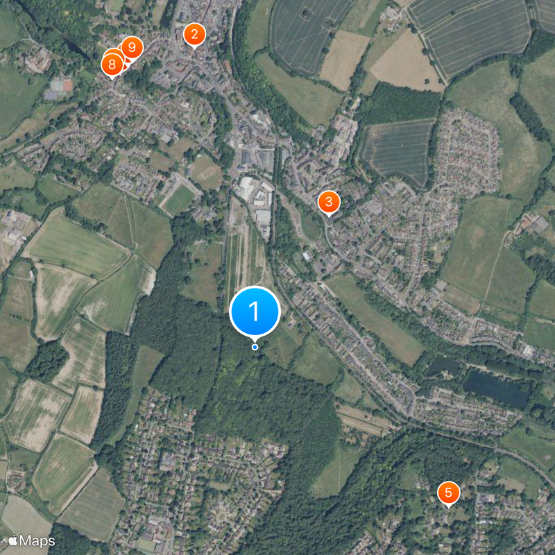 Chesham and Amersham Map