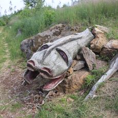 Socha dračice Balvanice