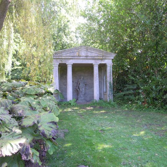 Temple In Garden Of Mannington Hall Circa 50 Metres South Of South East Corner Of Moat