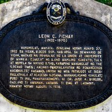 Leon C. Pichay historical marker