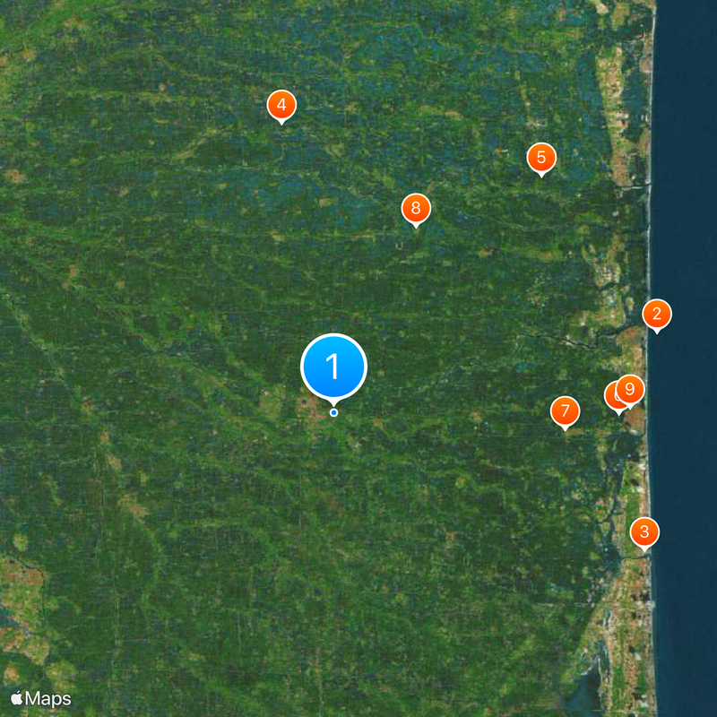 Thyagaraja Temple, Tiruvarur Mapa