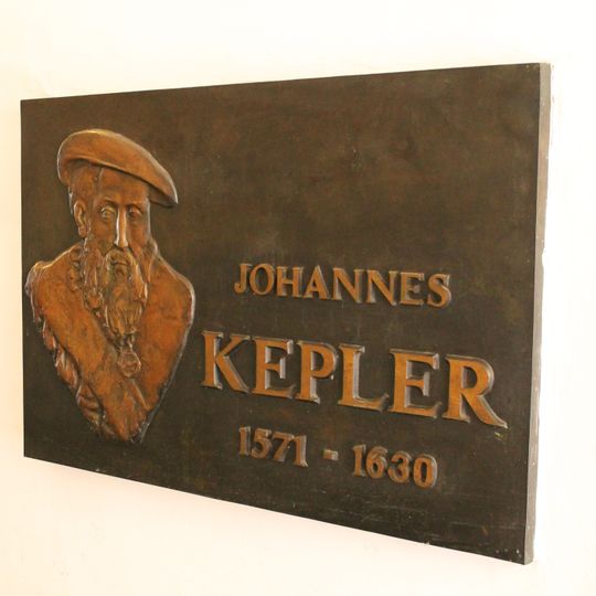 Pamětní deska Johannese Keplera v Karlově ulici v Praze