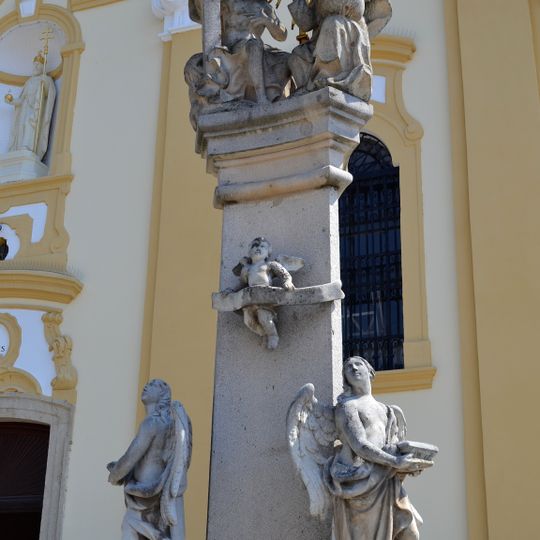 Trojičný stĺp, pilier-kópia