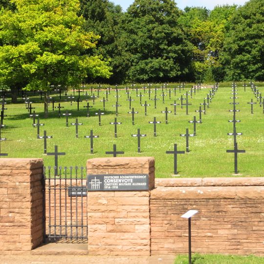 Consenvoye German military cemetery