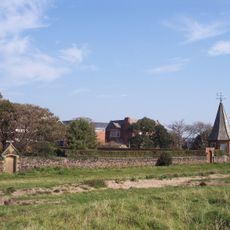 South Boundary Wall To Fairlawn (Not Included) And Its West Continuation To Fosbrooke House