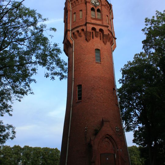 Water tower in Biedrusko