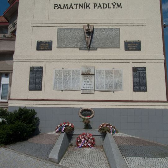 World wars memorial in Vlašim