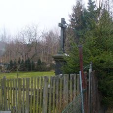 Kříž v Tyršově ulici poblíž nádraží v Jiříkově