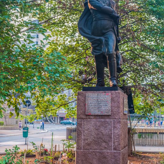 Francisco de Miranda statue