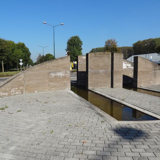 Kunstwerk rotonde Beugenseweg