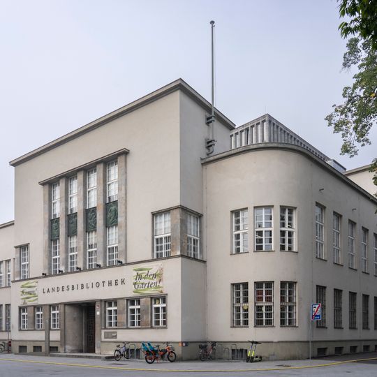Gebäude der Landesbibliothek Oberösterreich