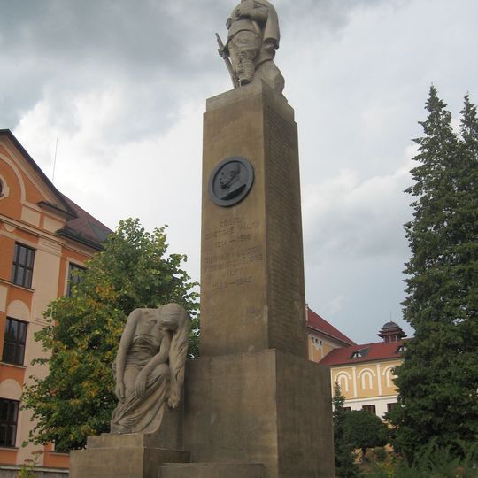 Pomník obětem I. a II. světové války