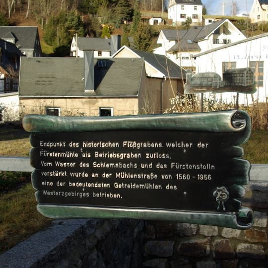 Schneeberger Floßgraben section Bad Schlema