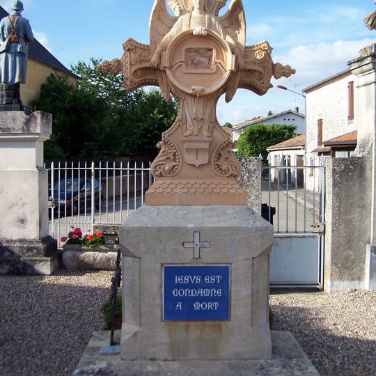 Chemin de croix du cimetière de Lagupie