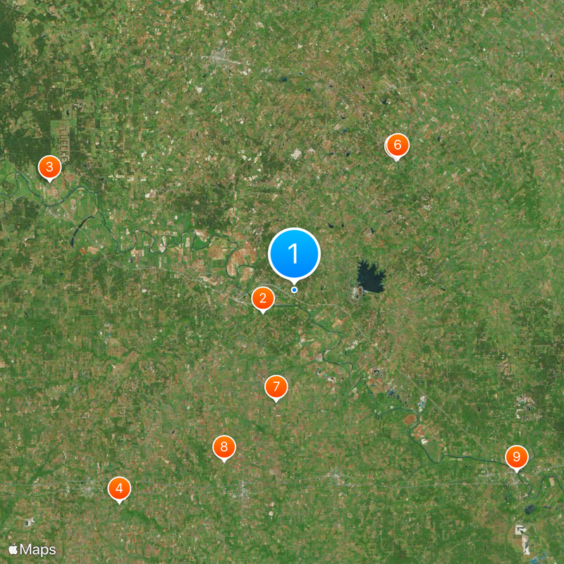 Chicken Ranch Map