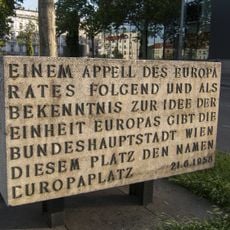 Europa-Gedenkstein, Vienna
