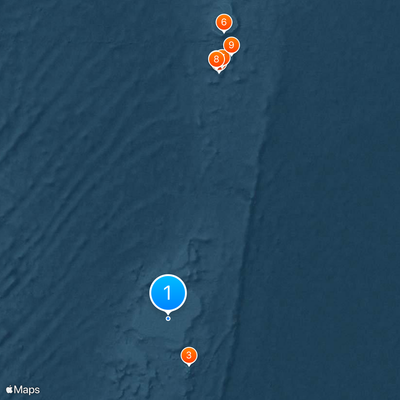 Territoire britannique de l’océan Indien Carte