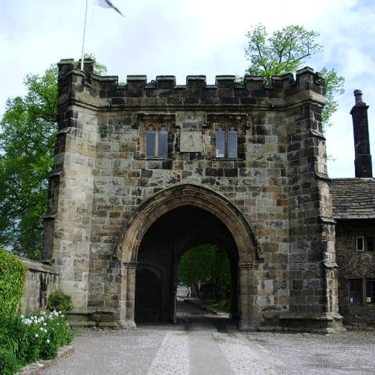 Whalley Abbey gatehouse