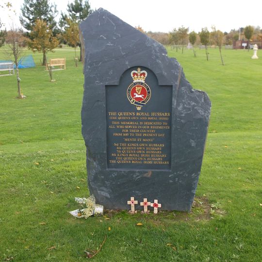National Memorial Arboretum, Queen&#39;s Royal Hussars Memorial
