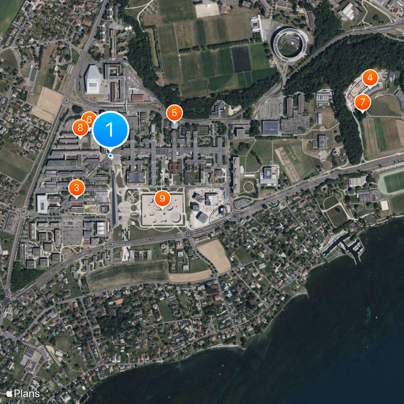 Swiss Federal Institute of Technology in Lausanne Map
