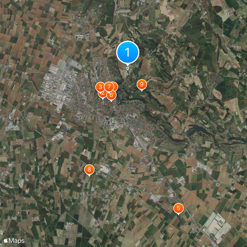 Castiglione delle Stiviere Mapa