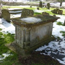 Unidentified monument in the churchyard approximately 2m south of porch to Church Of St Bartholomew