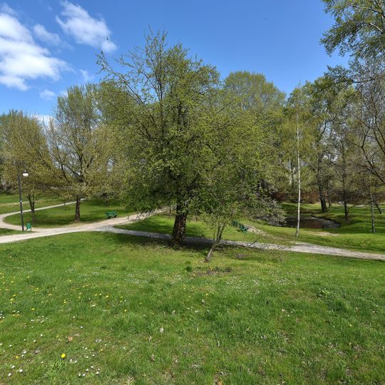 Kaskada Park in Warsaw