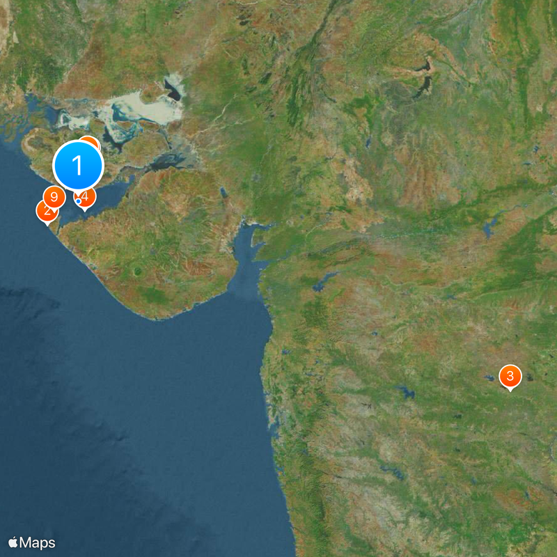 Gulf of Kutch Map